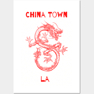 Chinatown LA Posters and Art